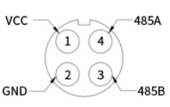 智慧路燈專(zhuān)用氣象環(huán)境監(jiān)測(cè)傳感器產(chǎn)品接線(xiàn)定義